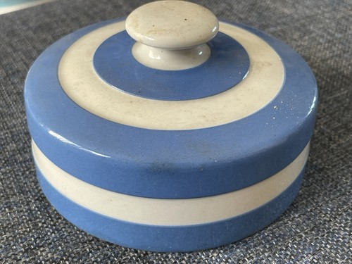 Green cornishware butter - tg,