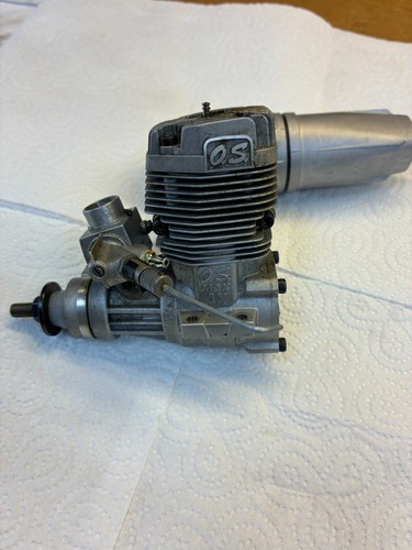 Os55ax two stroke model engine - two,