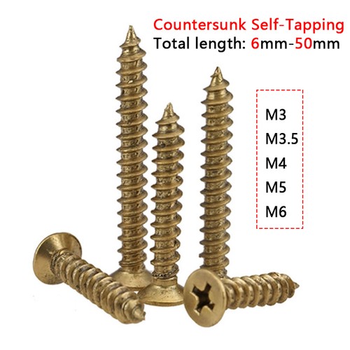 M5 m6 brass wood - brass,