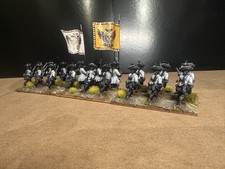 28mm Painted And Based Seven Years War Austrian  Line battalion 