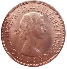 1953 Queen Elizabeth II Bronze