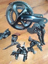 Shimano 105 R7000 11-Speed Groupset for Rim Brake 50,34 Crankset.