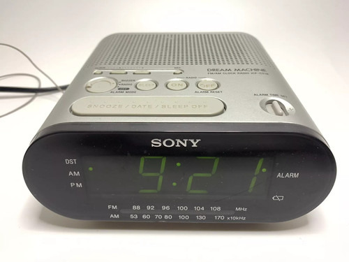 Sony icf c218 - icf-c218, silver