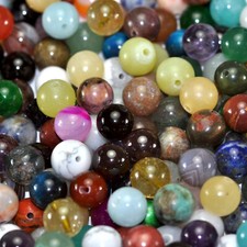 Natural Gemstone Round Beads