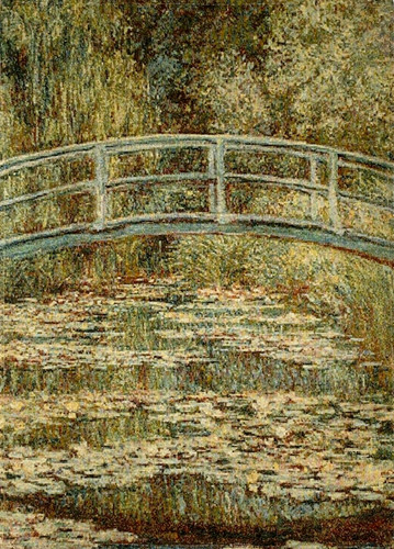 Claude monet japanese bridge - monet,