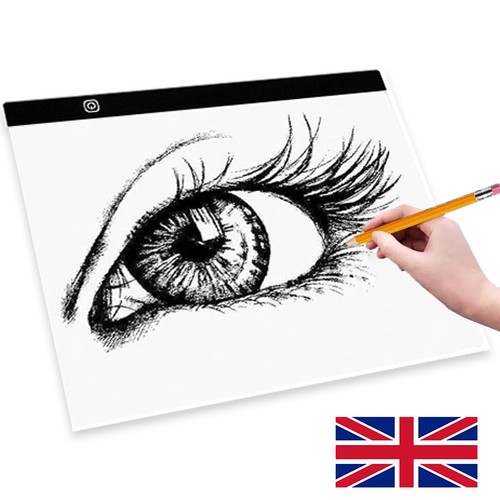 Led drawing pad light - led, box