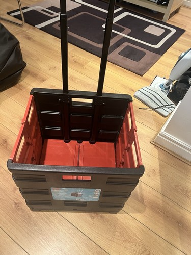 Folding crate trolley - crate,