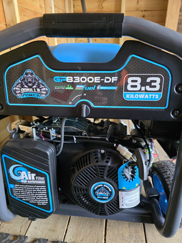 Gorilla power gp8300e 3kw - power, gp8300e-df