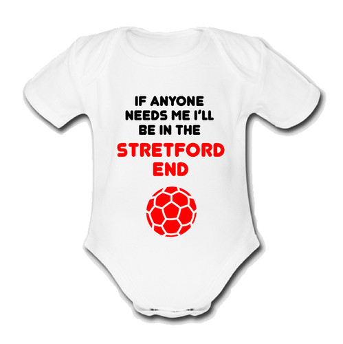 Man utd stadium babygrow - utd,