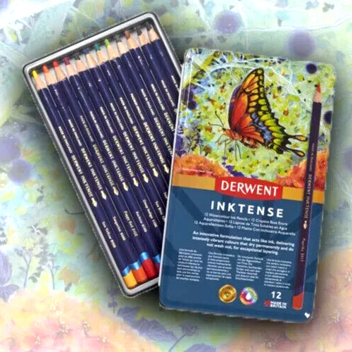 Derwent inktense pencil 12 - inktense,