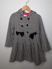 Joe-Ella hooded houndstooth