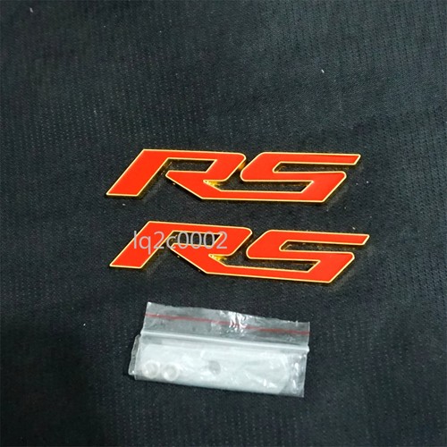 Golden chrome red metal - rs,
