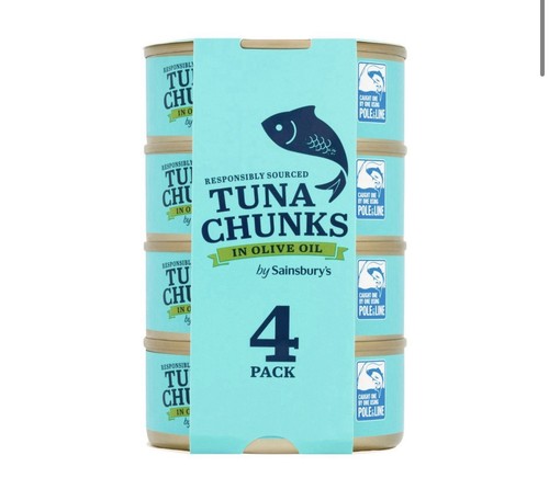 Sainsbury tuna chunks in - tuna,