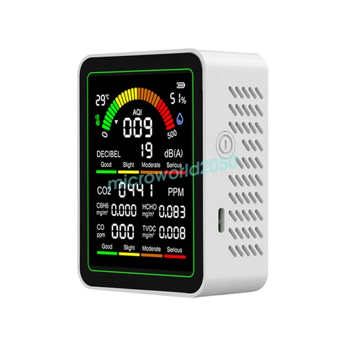 Air quality monitor - 9-in-1,