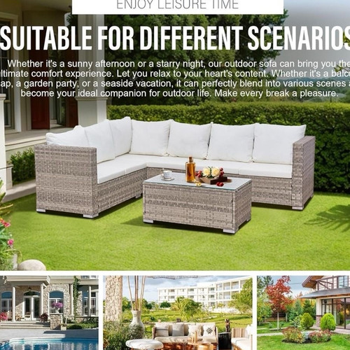 Dove grey rattan - dove, seat