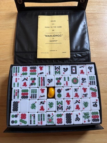 Vintage jackpot mahjong set - jackpot,