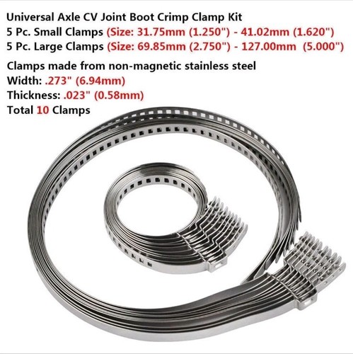 Boot clips universal - cv,