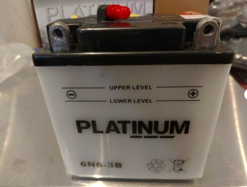 Platinum motorcycle battery - platinum,