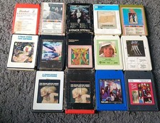 8 track tapes lot