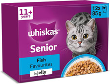 WHISKAS Senior 11+ Wet Cat