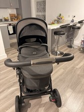Silver Cross Wave Push Chair Pram with Carrycot and Seated Chair