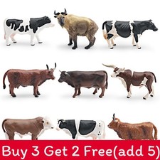 Pvc Wild Cow Long Horned Bull