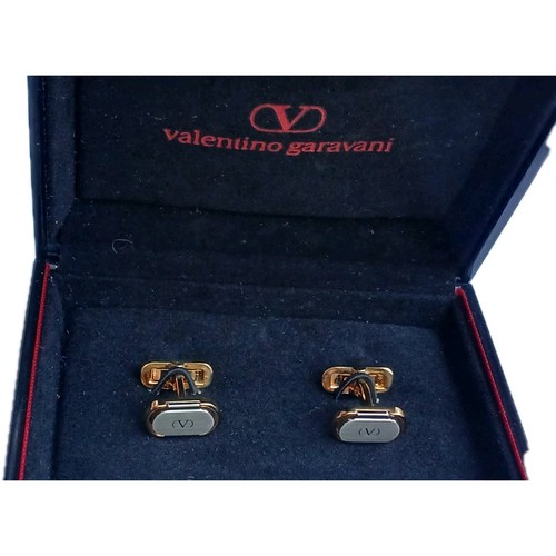 Valentino cufflinks gold - valentino,