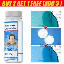 100 PCS Chlorine Tablets