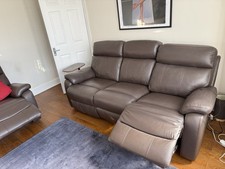 3 Piece Leather Sofa -