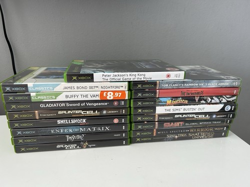 Original xbox games bundle - xbox,