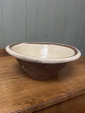 Antique semi glazed - glazed, bowl