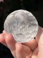 Clear Quartz Hand Faceted