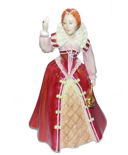 Royal doulton figurine - figurine, queen