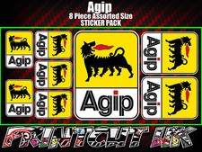 Agip Sticker Pack 8 Piece