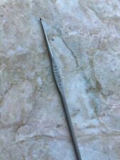 Vintage Aero Old UK Sizing Steel Crochet Hooks for Cotton Sold Individually.