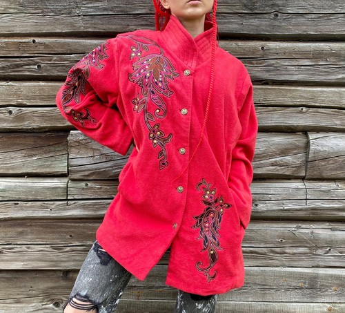 Bob mackie wearable art jacket - art,
