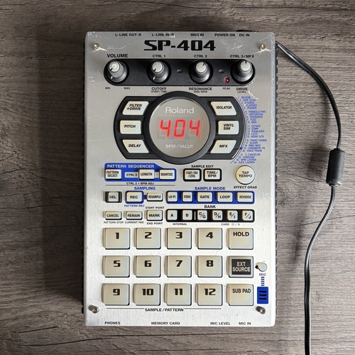 Vintage roland 404 - sp-404, orig