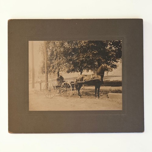 Antique 1900s horse drawn - antique,