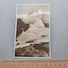 Vintage Postcard WAVE STUDY