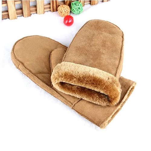 Winter lady mittens warm - lady,