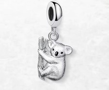 Koala Bear Animal Charm S925