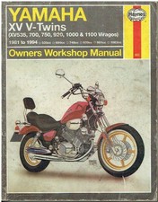 YAMAHA XV535/S XV700 XV750/SE XV920/R XV1000 XV1100 VIRAGO 1981-94 REPAIR MANUAL