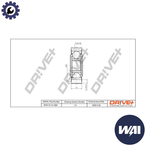 Joint kit drive shaft - joint,