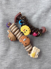 Color telephone cable twist tie