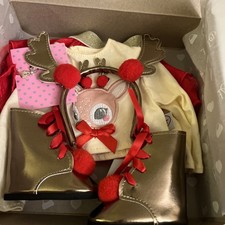 Design a friend Doll Merry And Bright Party Reindeer Christmas Outfit (NEW)