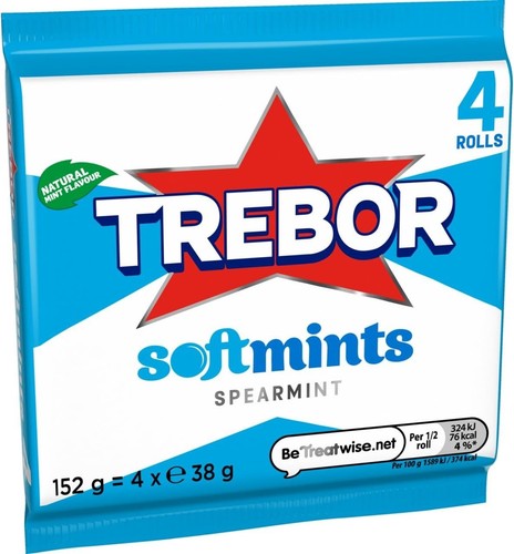 Trebor softmints spearmint - softmints, 40