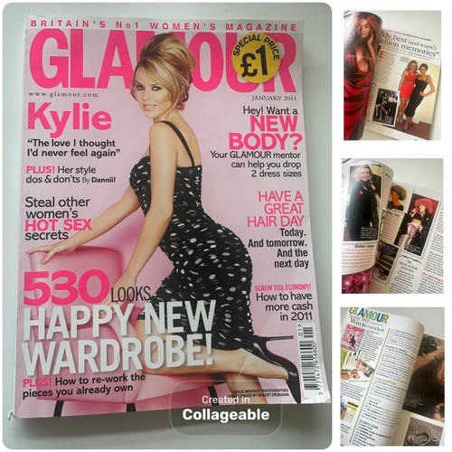 Glamour magazine january - glamour,