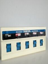Vintage Pocket Poker Machine - Classic Handheld Casino Game