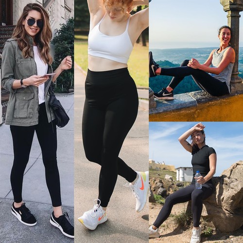 Womens plain high waist - womens,