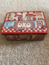 Vintage 1990 Oxo Cube  Tin  Mark Canon Design - Advertising Collectables